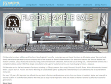 Tablet Screenshot of fxmarcotte.com